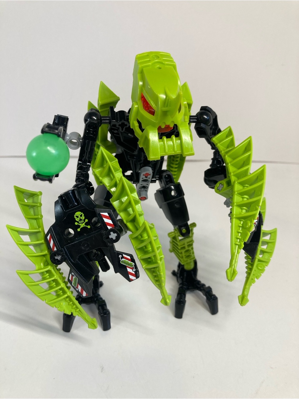 LEGO Hero Factory 7156 Corroder Villain Figure Complete Set With Sphere